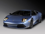 Blue 2009 Lamborghini Murcielago LP640 Ad Personam