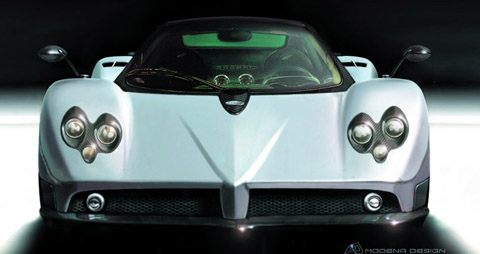 Aerodynamics has helped the Zonda gain its new shape