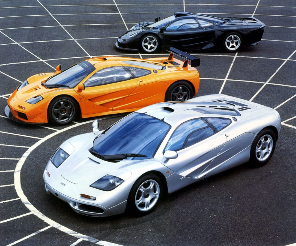 McLaren F1 3 different