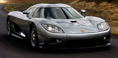 Koenigsegg CCX driving