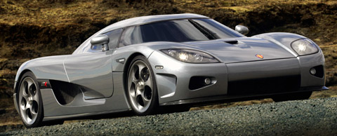 Koenigsegg CCX in Iceland