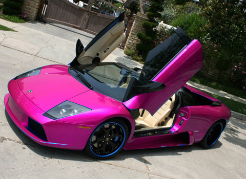 Pink Lamborghini