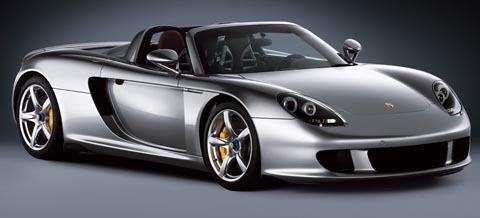 porsche carrera gt rank 10 fastest car in the world