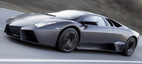 Lamborghini on Lamborghini Reventon Side View