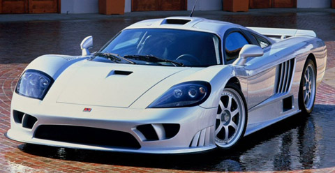 Saleen S7 Twin Turbo белый