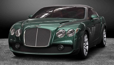 The Bentley Continental GTZ features a 6speed Automatic transmission and 