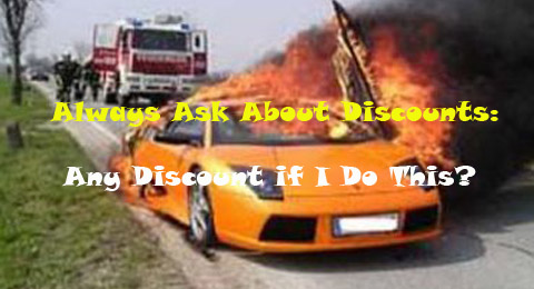 discounts car crash insurance