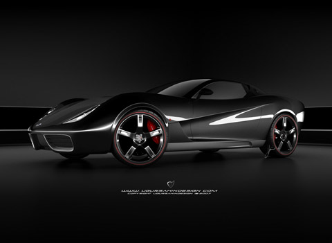 ugur sahin design corvette z03 concept