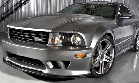 saleen mustangs s302e sterling edition front view