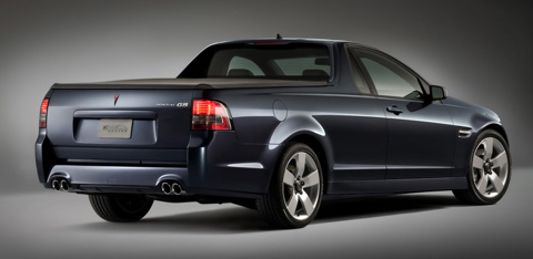 2010 pontiac g8 sport truck back view