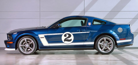 saleen mustang gurney signature edition side view