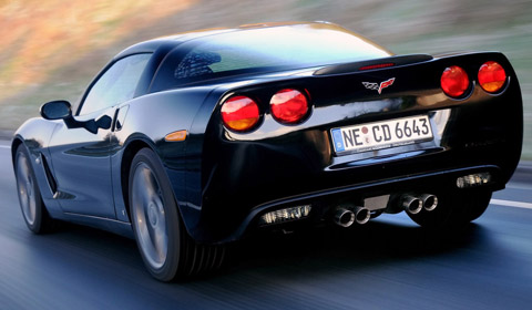 Chevrolet Corvette Black Awesome view