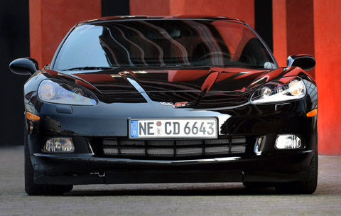 2008 Chevrolet Corvette Competition front view