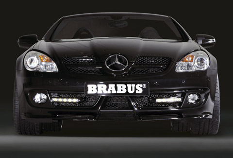 Brabus SLK55 AMG front view