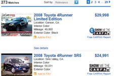 aol-used toyota 4runner