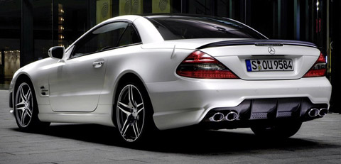 Mercedes Benz SL 63 AMG Edition IWC back view