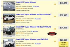 usedcars-used toyota 4runner