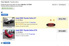 usedcars-used toyota celica