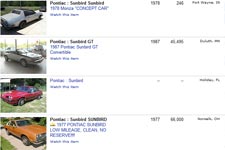 Ebay-Used-Pontiac-Sunbird