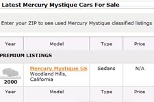 mercury mystique motortrend