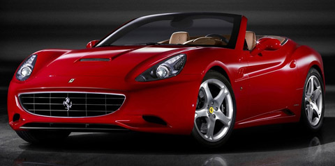 Ferrari California in Red