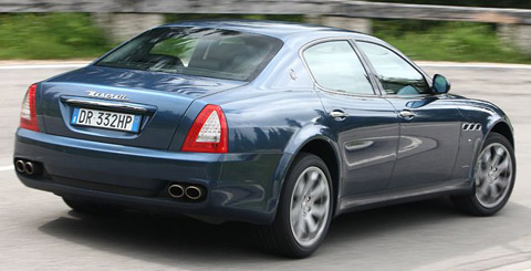 Maserati Quattroporte back view