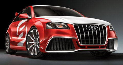 2008 Audi A3 TDI Clubsport Quattro Concept front view