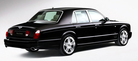 2009 Bentley Arnage Final Series back view