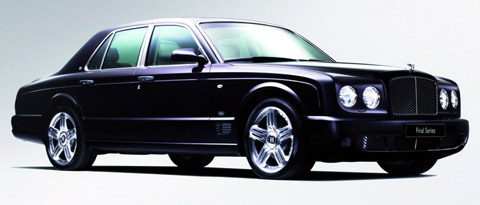 2009 Bentley Arnage Final Series black