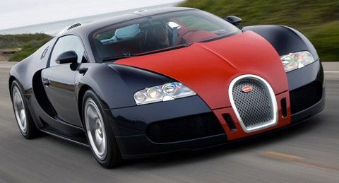 The unique version of the Bugatti Veyron Fbg par Herms was first launched in 