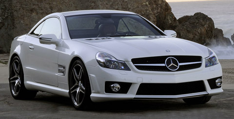 Mercedes Benz SL 65 AMG front view