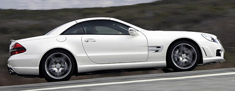 Mercedes Benz SL 65 AMG side view