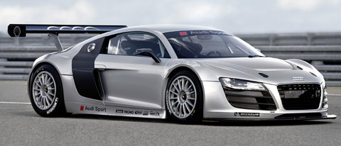 2009 Audi R8 GT3 side view