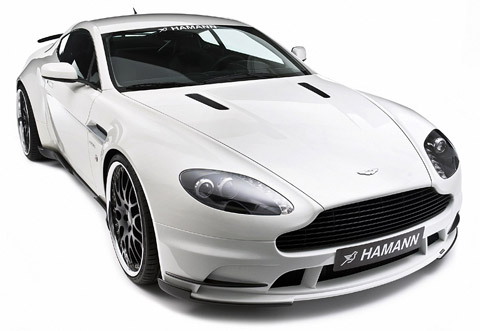 2009 Hamann Aston Martin V8 Vantage white front view