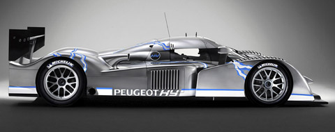 Peugeot 908 HDI FAP side view