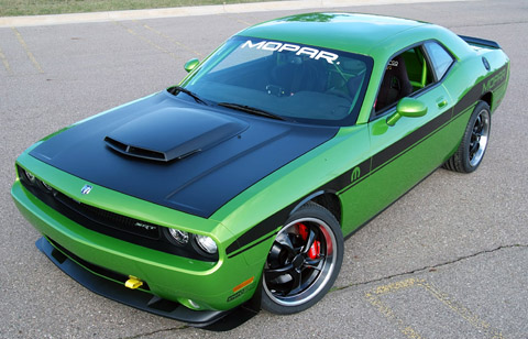 2009 Dodge Challenger Targa front view