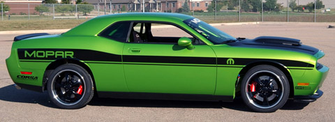 2009 Dodge Challenger Targa side view