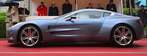 Aston Martin One-77 side view