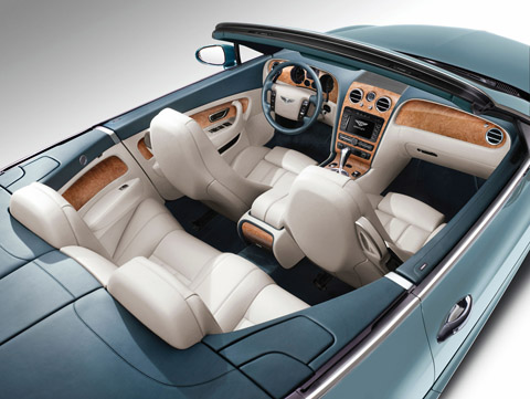 2009 Bentley Continental GTC Speed interior