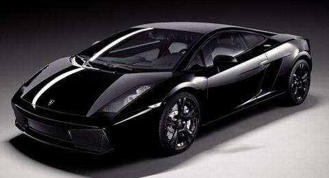 Black Lamborghini Gallardo