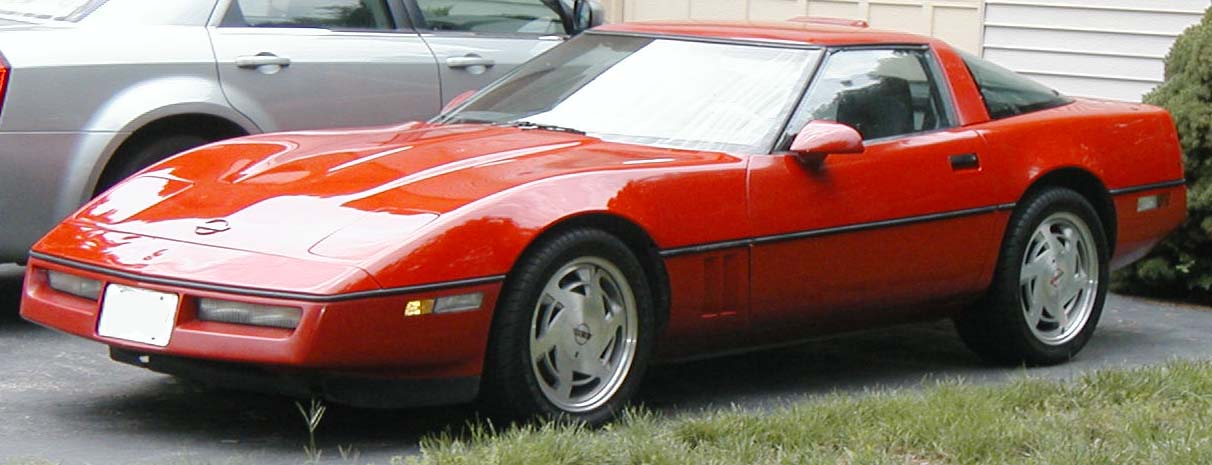 Chevrolet Corvette C4 red