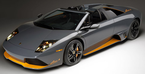 Lamborghini Murcielago LP650-4 Roadster front view