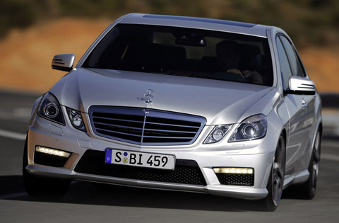 Mercedes-Benz E63 Front View