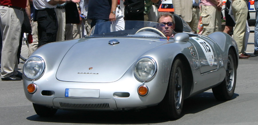 The Porsche 550 was later known as Giant Killer due to its success in a 