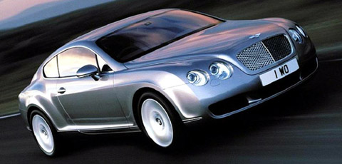 2003 Bentley Continental GT side view