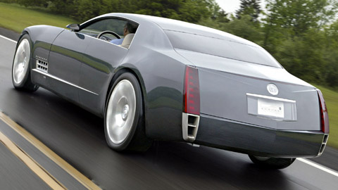 2003 Cadillac Sixteen Concept back view