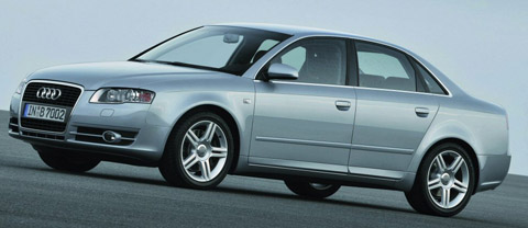 2005 Audi A4 3.2 FSI side view