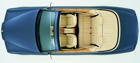 2005 Bentley Arnage Drophead Coupe Concept top view