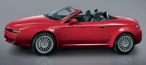 The 2006 Alfa Romeo Spider is a two seater stylish convertible car.