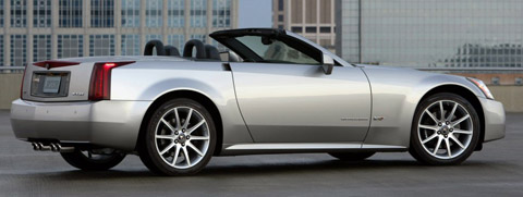 2006 Cadillac XLR-V Side View